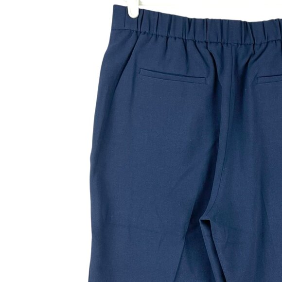 Banana Republic Women's Pull-on Tapered Stretch Blue Pants Size 12 High Rise NWT - Picture 8 of 15